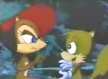 Sally proves that she's not the 'fake Sally' to Tails